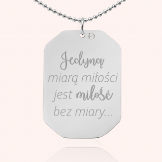 Naszyjnik nieśmiertelnik -...