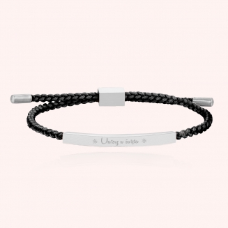 Bransoletka Lovely czarna -...