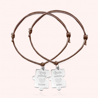 Zestaw bransoletek puzzle -...