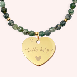 Bransoletka z kamieni agat...