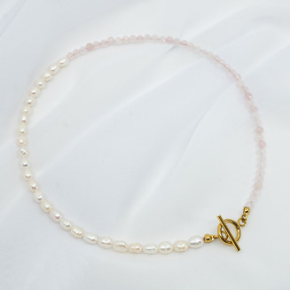 Naszyjnik Pink Love –z...