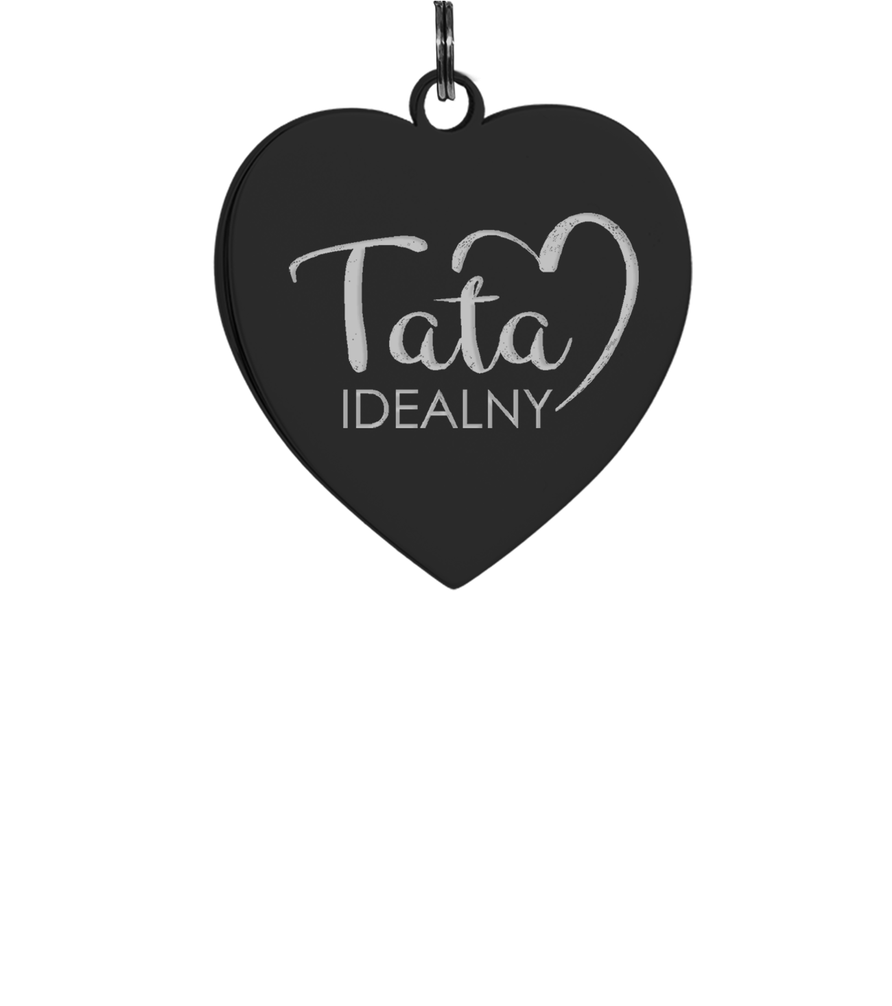 tata idealny brelok serce tata idealny