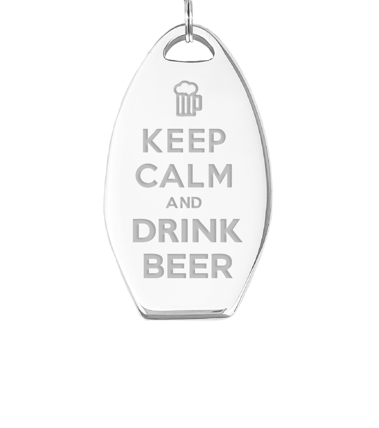 brelok otwieracz keep calm and drink beer