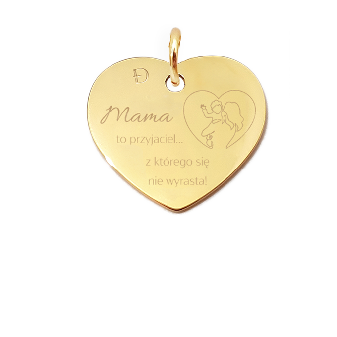serce małe  mama to przyjaciel 