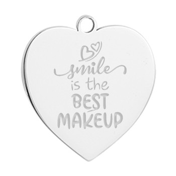 2. brelok serce smile is the best make up symbol-1991
