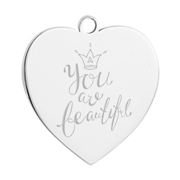 4. brelok serce you are beautiful symbol-1993