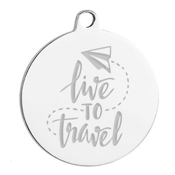 5. brelok kółko live to travel symbol-2110