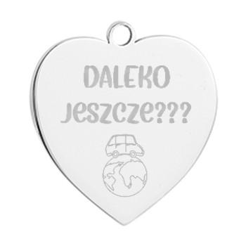 1. brelok serce daleko jeszcze ? symbol-2111